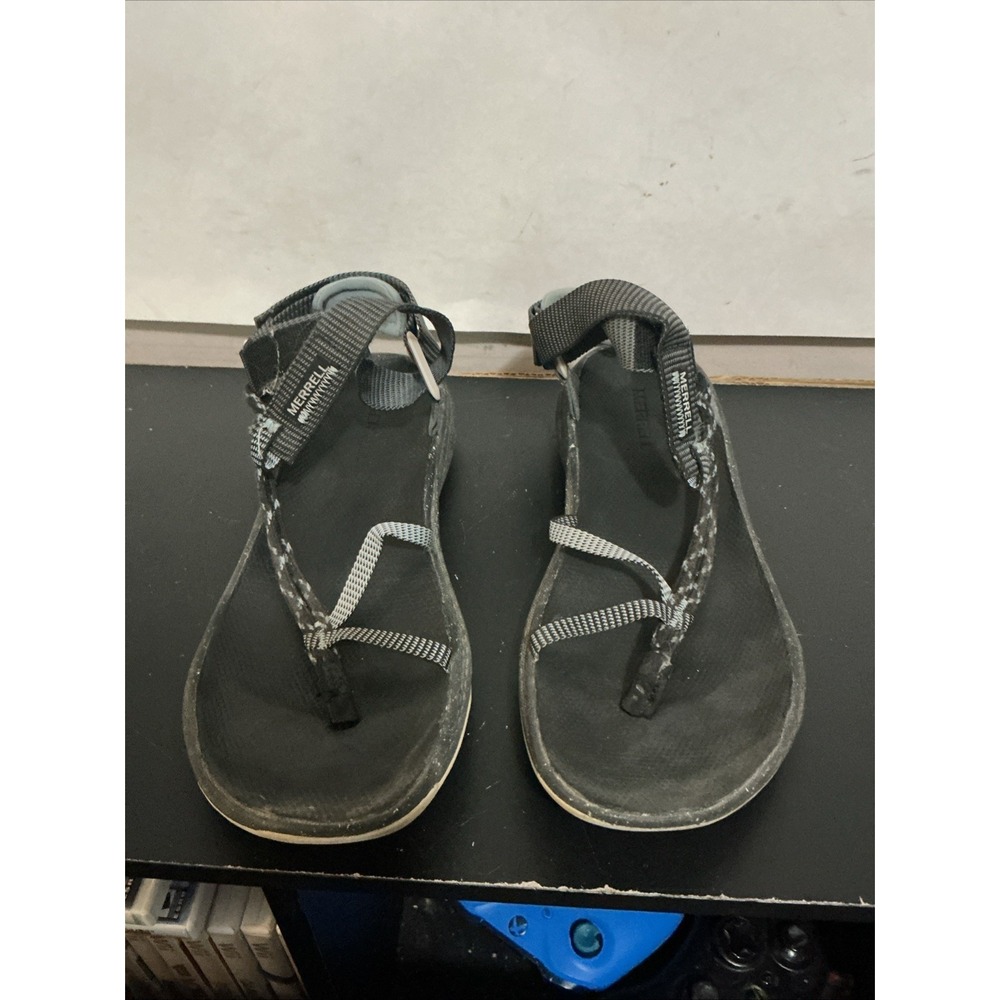 Merrell Women 9 Bravada Cord Wrap Black Hiking Sandals J004170
